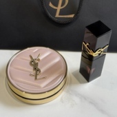 黑管唇釉610粉气垫B10口红黑气垫B20自然服帖提升气色套装 送礼