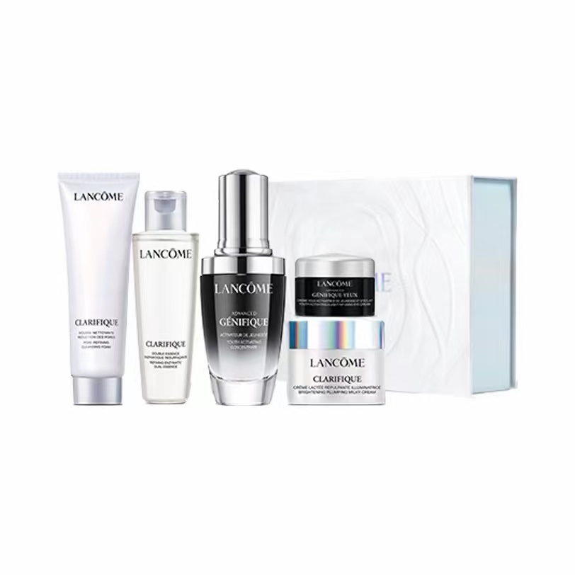 护肤套装保湿滋润小黑瓶肌底液精华30ml爽肤水50ml洁面50ml