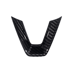 特斯拉方向盘贴真碳纤维焕新modely/3车标装饰改装套装饰套适用