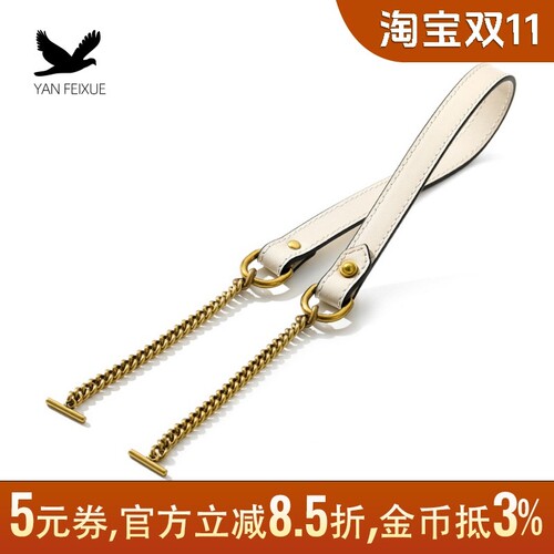 双G包单肩斜挎真皮链条配件包带