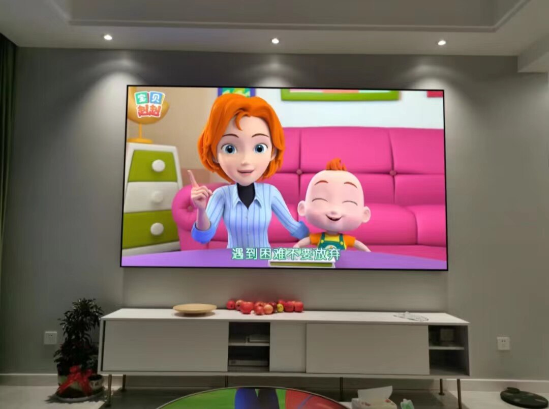 菲涅尔硬屏长短焦抗光幕布家用100寸120寸适用极米坚果当贝爱普生