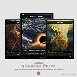 万智牌MTG老头环艾尔登法环主题平闪卡代卡代牌套装卡牌游戏周边