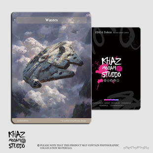 万智牌MTG自制Token星球大战主题基础地Wastes自制代卡代牌现货