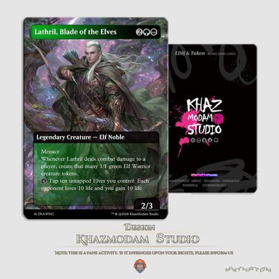 万智牌MTG妖精之刃拉席莉指挥官
