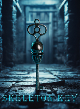 卡兹莫丹Dark and darker 游戏道具骷髅钥匙扣周边steam男生饰品