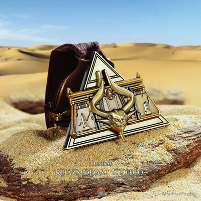 万智牌尼可波拉斯火花之战守护者勋章阿芒凯挂件合金胸针配饰