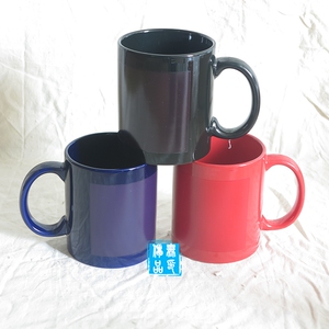 全彩局部变色杯-热转印杯子批发印制LOGO变色杯批发全彩变色