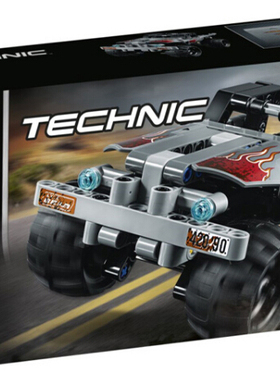 乐高LEGO 机械组TECHNIC系列 42090 逃亡卡车 回力2019款智力玩具
