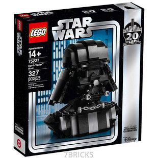 乐高LEGO 75227 达斯维达胸像 星球大战20周年 玩具益智2019款