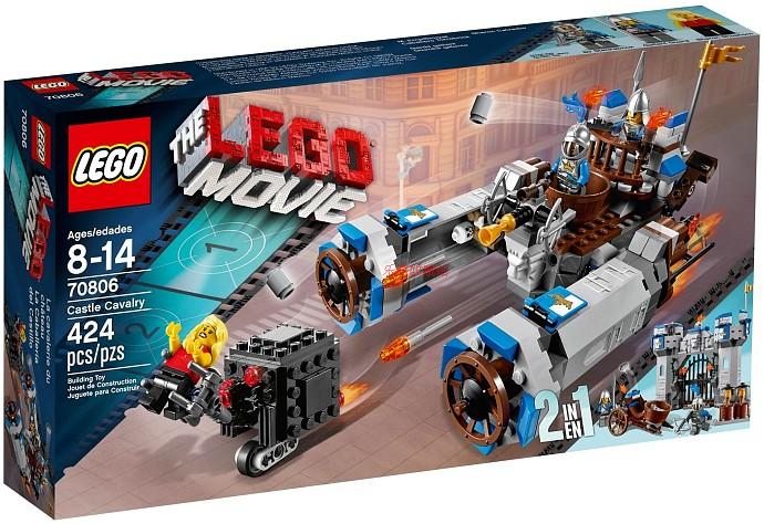 乐高lego 70806 积木玩具大电影系列城堡骑兵2014款智力拼接收藏