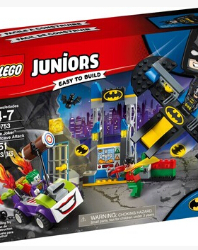 乐高LEGO 10753小拼砌师系列小丑蝙蝠洞袭击积木玩具2018款智力