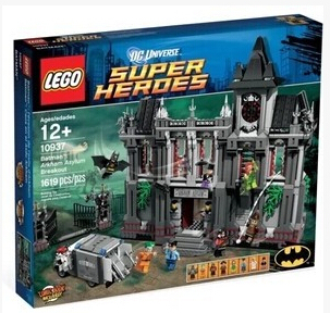 乐高LEGO 玩具10937 超级英雄 蝙蝠侠 疯人院儿童智力玩具