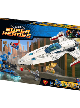 乐高LEGO 超级英雄76028达克赛德的入侵 2015款儿童智力拼接