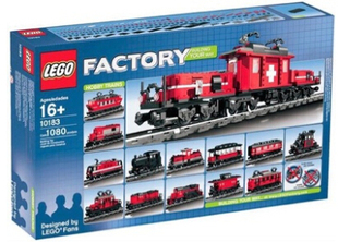 珍藏儿童智力玩具 乐高LEGO 百变火车头Hobby 10183 Trains 30合1