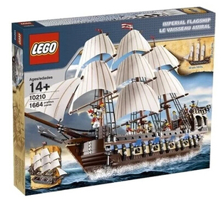 乐高LEGO 10210 帝国战舰 海盗系列 儿童智力拼接玩具