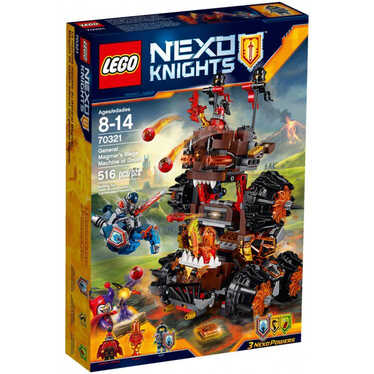 LEGO乐高 NEXO未来骑士团 70321 熔岩攻城车2016款儿童智力玩具