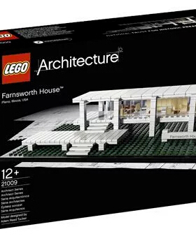 绝版乐高LEGO 21009建筑系列范斯沃斯住宅拼插积木玩具儿童智力