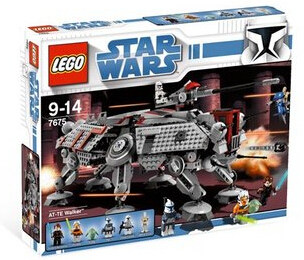 乐高lego 7675 星球大战系列 at te 绝版步行机 儿童智力玩具拼接