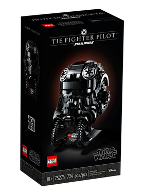 乐高LEGO 星球大战75274战斗机飞行员头盔积木儿童智力拼接2020款