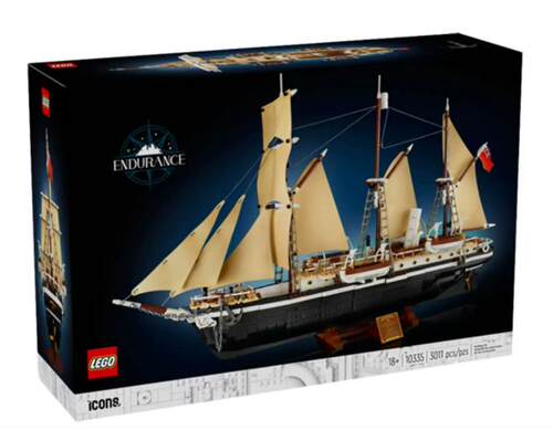 LEGO乐高ICONS系列10335坚忍号探险船男女拼搭高难度积木玩具礼物