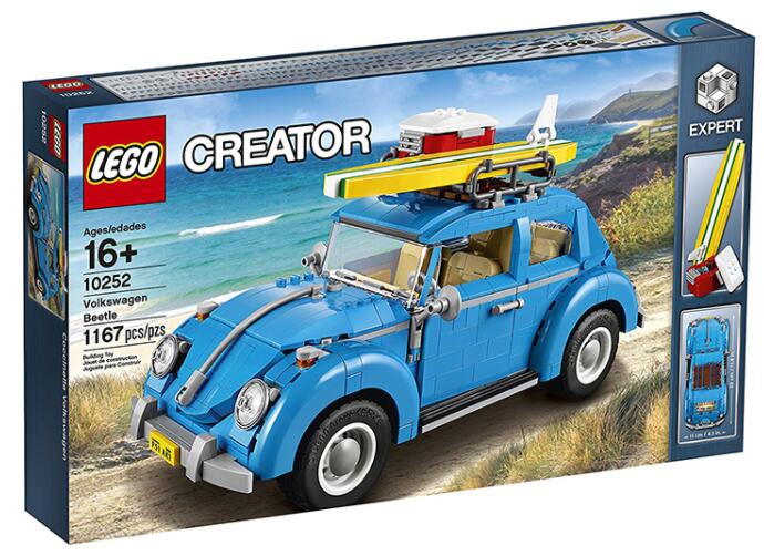 乐高lego 创意系列10252 大众甲壳虫 拼装积木2016款儿童益智智力