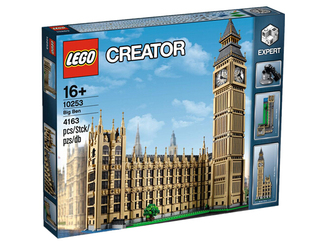 乐高LEGO 10253 创意系列 大笨钟 经典世界建筑2016款 儿童智力