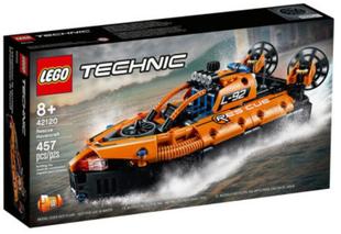 乐高LEGO 42120救援气垫船益智机械组拼搭积木玩具生日礼物2021款