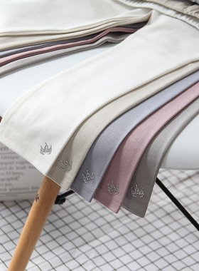 18秋韩国annica story艾尼卡闪闪水钻纯色打底裤儿童长裤an65033