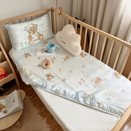 婴幼儿天丝床笠拼接床2026年新款