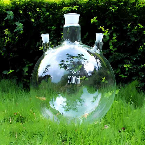 三颈反应瓶20L高鹏硅耐温蒸馏瓶