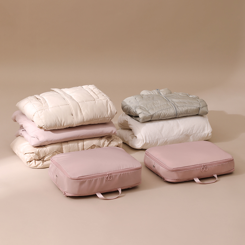 羽绒服收纳袋家用压缩袋旅行便携行李箱衣服整理专用袋子收纳神器