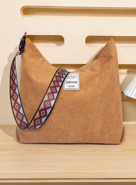 OSOCE英国托特包男通勤简约时尚单肩包 百搭耐用休闲大容量旅行包