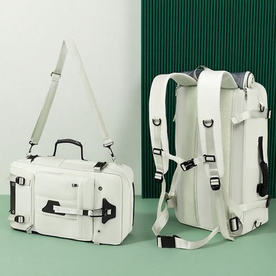 跨境背包男士高级感双肩包大容量斜挎手提旅行登机包户外徒步背包