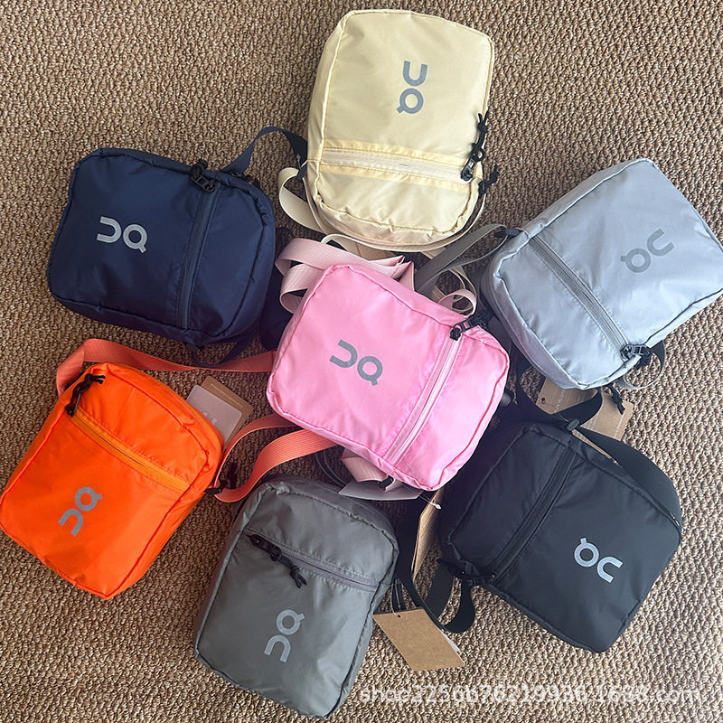 2026年夏季新款男女户外运动尼龙斜挎包便捷式跑步运动单肩包