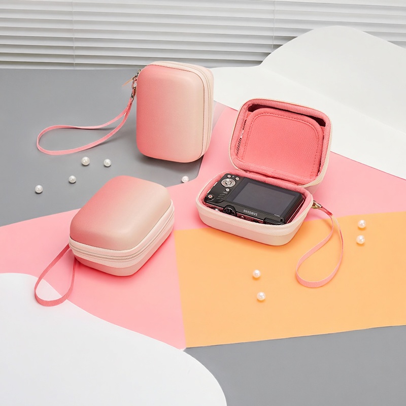Cwatcun香港ccd收纳包迷你便捷式小型微单数码相机包pu防水硬壳盒