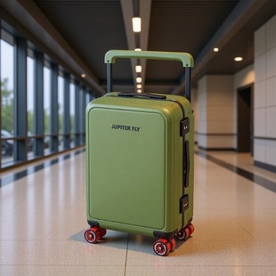 行李箱铝框旅行大容量2025新款20寸多功能加厚结实耐用的宽拉杆箱