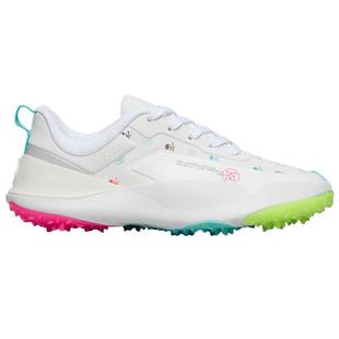 代购GFORE男士高尔夫球鞋缓震防滑透气轻便白色防水系带宽底