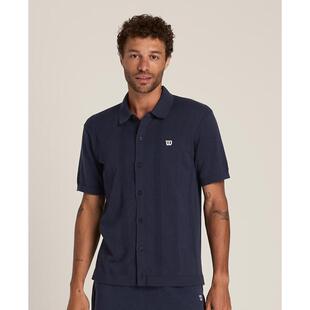 透气轻盈舒适排汗棉质混纺透气面料 POLO衫 代购 Wilson威尔胜男士