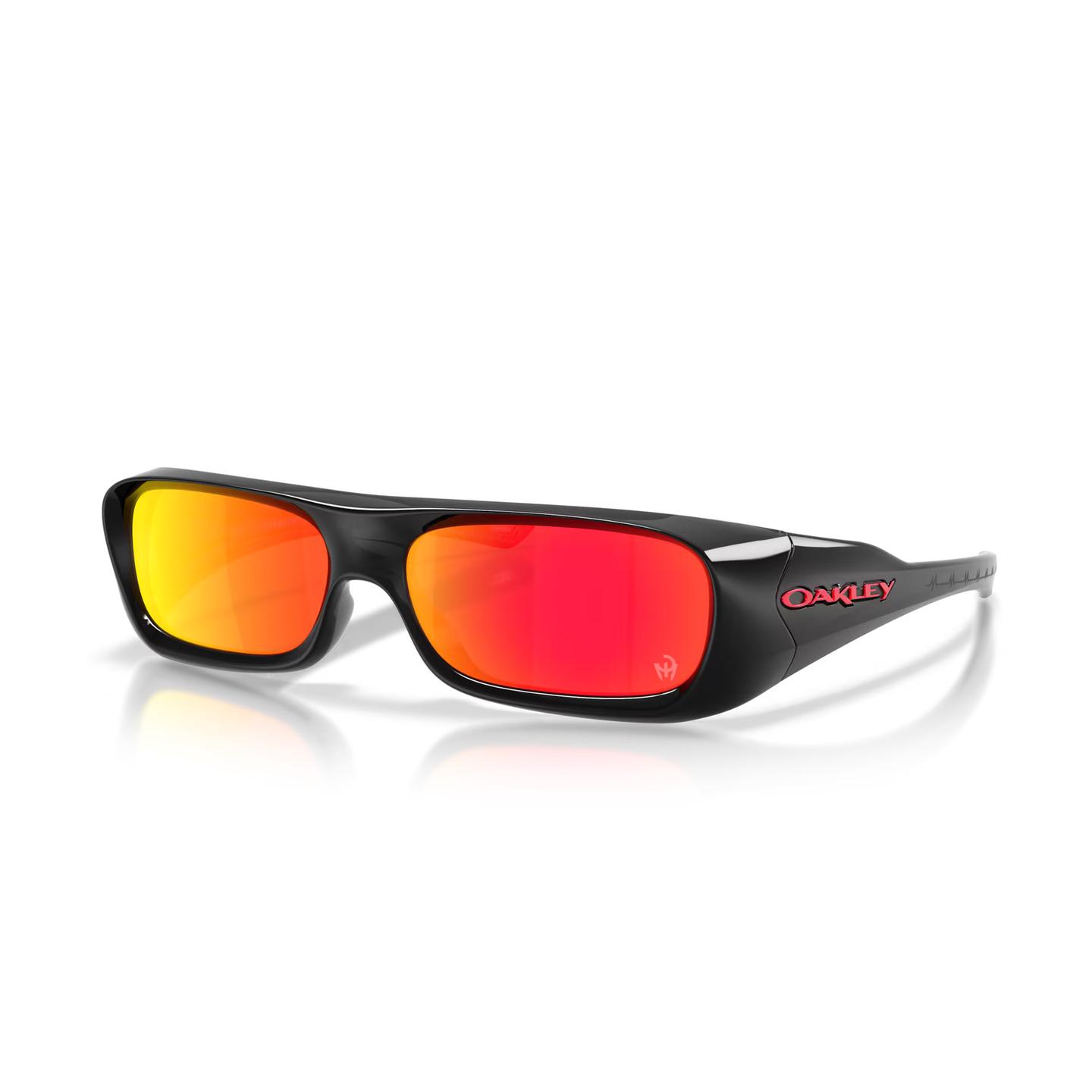 海外代购Oakley/欧克利男女太阳眼镜Prizm防眩光黑框红镜片