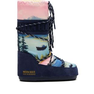 代购 BOOT女士雪地靴保暖防滑轻便舒适缓震系带设计圆头 MOON