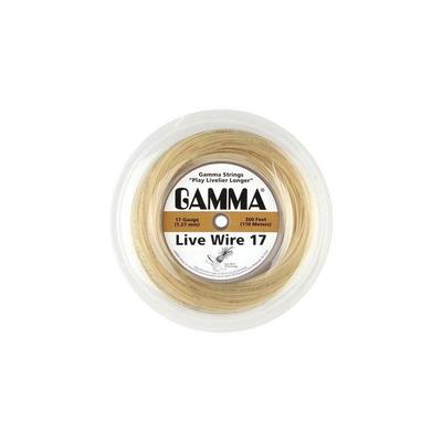 代购Gamma网球线高弹性动态回弹强拉伸性分子交联17 Gauge1.27mm