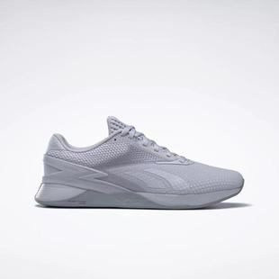 男子灰色稳定支撑抓地力室内外综合训练鞋 Nano 锐步Reebok