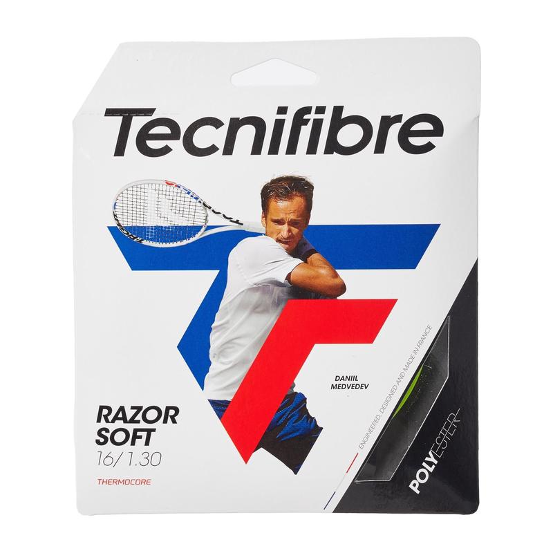 代购Tecnifibre网球线高模量聚酯控球精准旋转友好舒适感提升