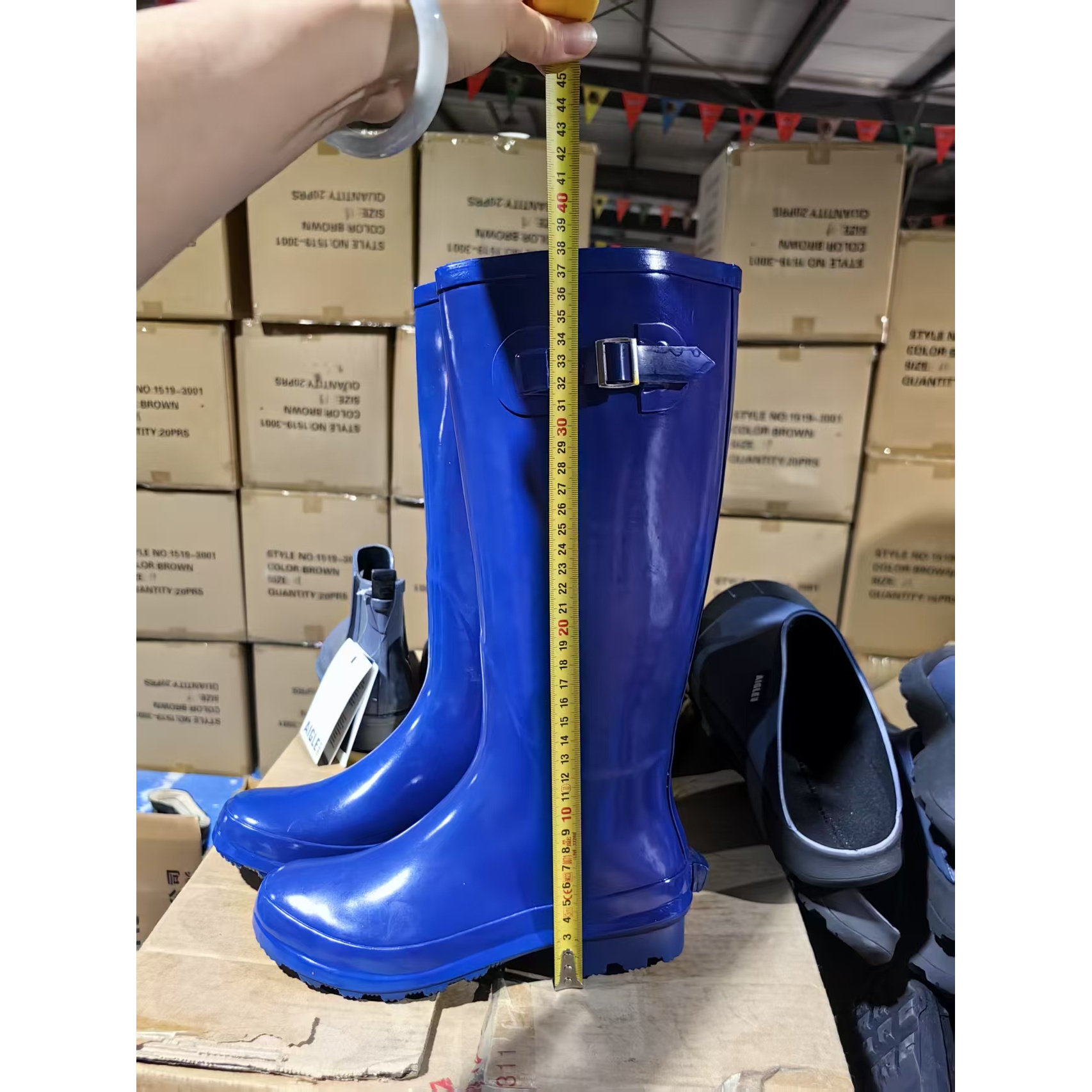 雨鞋雨靴高筒夏季简约防水防滑