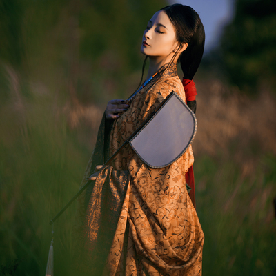 大码齐胸襦裙唐本俑单层汤圆姐姐