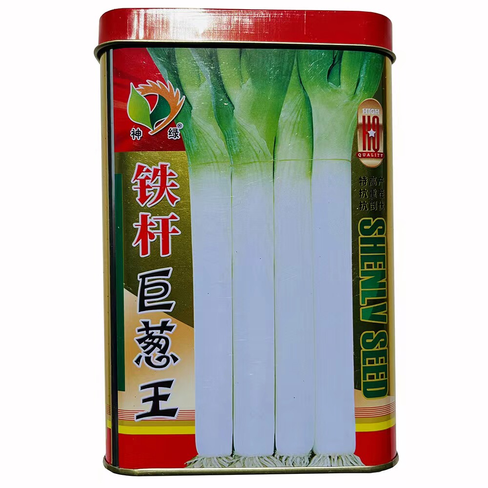 铁杆巨葱王大葱种子200g早熟抗重茬抗倒伏葱白长发芽率高四季种植