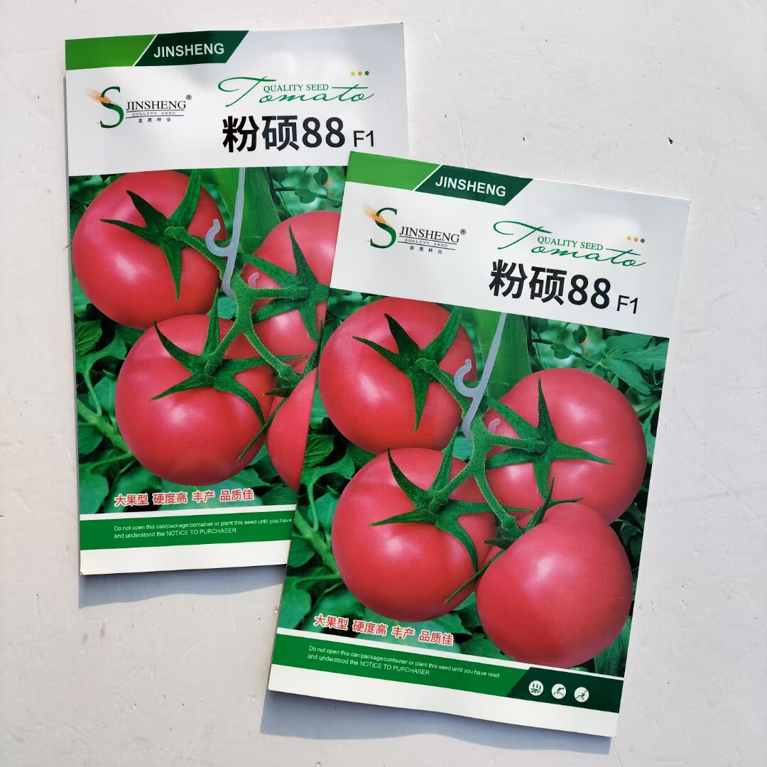 粉硕88番茄种子早熟沙瓤越冬早春秋延西红柿种子肉厚果多硬度偏高