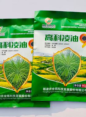 杨凌高科凌油9 油菜种子 高产高油矮杆耐寒抗病抗倒伏 农家秋季播