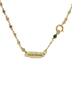 绿色项链AUGUSTHARMONY女