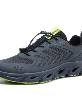 探路者涉水鞋男2025春夏户外钓鱼防滑透气轻便溯溪鞋TFEEAN81331